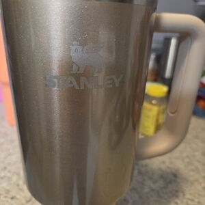 40oz Gold Metallic Stanley Stainless Steel Tumbler